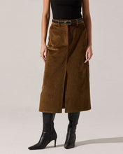 Load image into Gallery viewer, Rielle Corduroy Pencil Skirt