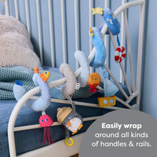 Load image into Gallery viewer, Penguin Activity Spiral | Stroller + Car Seat Toy