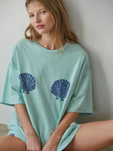 Load image into Gallery viewer, Sun-Kissed Shell Tee | Mint