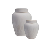 Load image into Gallery viewer, Stoneware Ginger Jar w/Lid | 2 Sizes