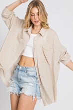 Load image into Gallery viewer, Oversized Drop Shoulder Shirt