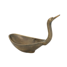 Load image into Gallery viewer, Antique Cast Bird Bowl