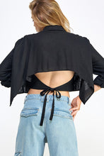 Load image into Gallery viewer, Crop Cape Shirt