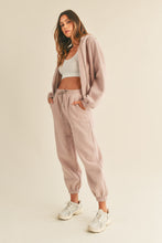 Load image into Gallery viewer, Sunday Essentials Zip Up | Mauve
