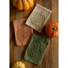 Load image into Gallery viewer, Thanksgiving Embroidered Tea Towels | 3 Styles