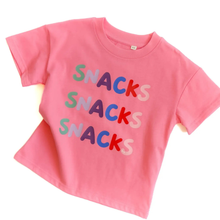 Load image into Gallery viewer, Organic Cotton Tee | Snacks