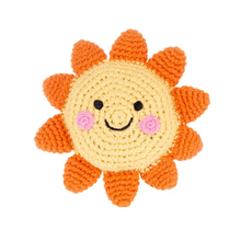 Load image into Gallery viewer, Crochet Rattle | Sun