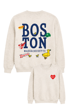 Load image into Gallery viewer, Boston Icon Sweatshirt | Oatmeal