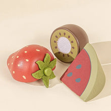 Load image into Gallery viewer, Wooden Fruits Playset