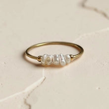 Load image into Gallery viewer, PRE-ORDER: Dainty Pearl Ring