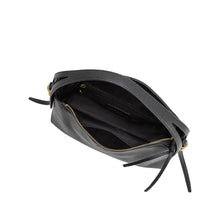 Load image into Gallery viewer, Emory Vegan Leather Top Handle Bag | Black