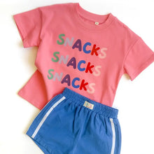 Load image into Gallery viewer, Organic Cotton Tee | Snacks