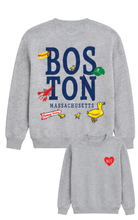 Load image into Gallery viewer, Boston Icon Sweatshirt | Grey