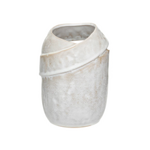 Load image into Gallery viewer, Stoneware Cut-Out Vase