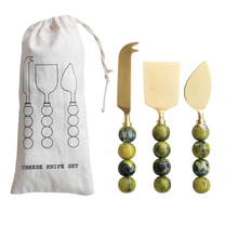 Load image into Gallery viewer, Resin Handle Cheese Knives | Set of 3