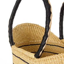 Load image into Gallery viewer, Pinstripe Bolga Shopper