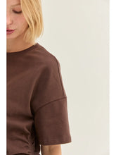 Load image into Gallery viewer, Erin T-Shirt Mini Dress | Brown