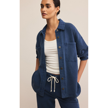Load image into Gallery viewer, All Day Knit Denim Jacket | Indigo