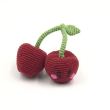 Load image into Gallery viewer, Crochet Rattle | Cherries