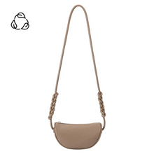 Load image into Gallery viewer, Hannah Recycled Vegan Crossbody Bag | Taupe
