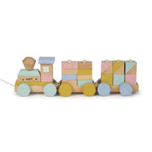 Load image into Gallery viewer, Wooden Train