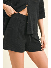 Load image into Gallery viewer, Pattern Knit Buttondown Set | Shorts