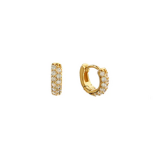 Load image into Gallery viewer, White Crystal Earring