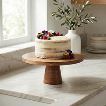 Load image into Gallery viewer, Wood Cake Stand