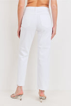 Load image into Gallery viewer, Vintage Straight White Denim