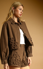 Load image into Gallery viewer, Dakota Stitch Jacket | Brown