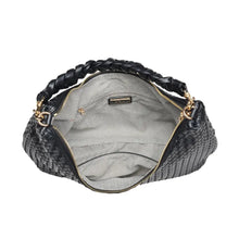 Load image into Gallery viewer, Sabrina Woven Hobo | Black