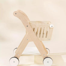 Load image into Gallery viewer, Wooden Shopping Cart