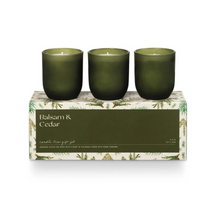 Load image into Gallery viewer, Balsam + Cedar | Candle Trio Gift Set
