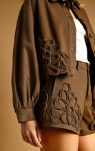 Load image into Gallery viewer, Dakota Stitch Short | Brown