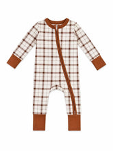 Load image into Gallery viewer, 2-Way Convertible Zip Romper | Homestead Plaid