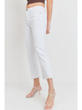 Load image into Gallery viewer, Vintage Straight White Denim
