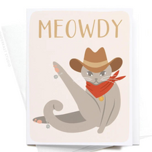Load image into Gallery viewer, Meowdy Card