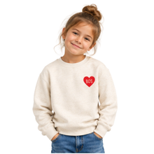 Load image into Gallery viewer, Kids Boston Icon Sweatshirt | Oatmeal