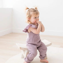 Load image into Gallery viewer, Flutter Bubble Jumpsuit | Lilac