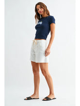 Load image into Gallery viewer, Linen Tie Waist Short