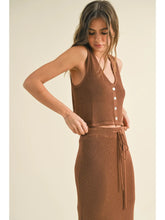 Load image into Gallery viewer, Karlee Vest + Maxi Skirt | Coco