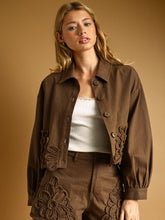 Load image into Gallery viewer, Dakota Stitch Jacket | Brown