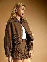 Load image into Gallery viewer, Dakota Stitch Jacket | Brown