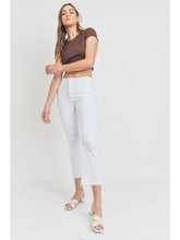 Load image into Gallery viewer, Vintage Straight White Denim