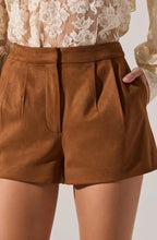 Load image into Gallery viewer, ASTR | Jude Faux Suede Shorts