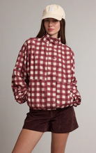 Load image into Gallery viewer, Rory Gingham Windbreaker