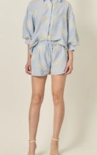 Load image into Gallery viewer, Striped Coastal Embroidered Set | Shorts