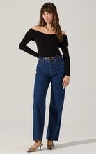 Load image into Gallery viewer, Sansa Gathered Off Shoulder Top