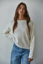 Load image into Gallery viewer, Easy Days Ahead Sweater | White
