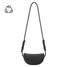 Load image into Gallery viewer, Hannah Recycled Vegan Crossbody Bag | Black
